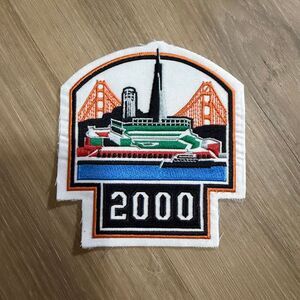 MLB San Francisco Giants AT&T Park Inaugural Season Patch Baseball Opener Y2K